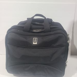 Travelpro Crew Rolling Carry On Dual Compartment Suitcase Luggage